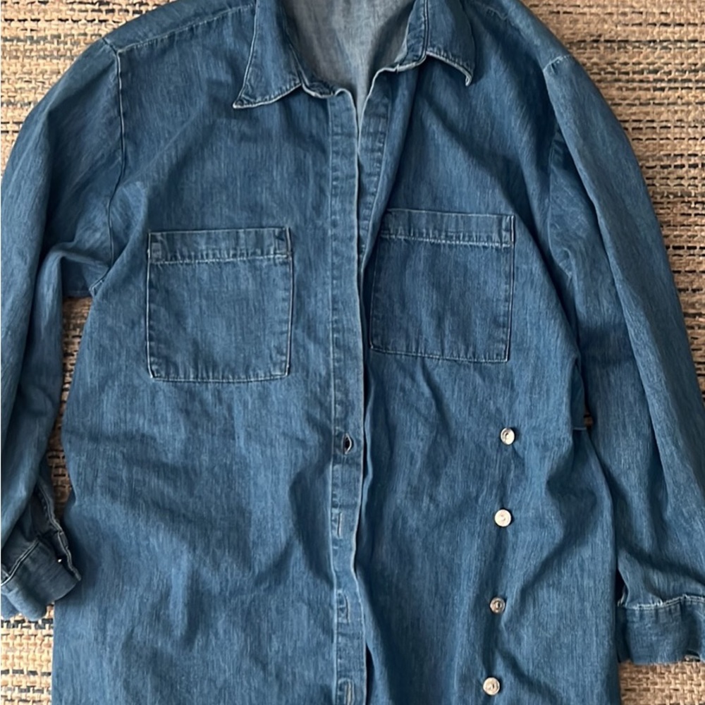 Women dress denim